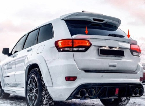 WK2 SRT Rear Spoiler Mid-Wing for Jeep Grand Cherokee 2013-2021 Carbon Fiber ABS n