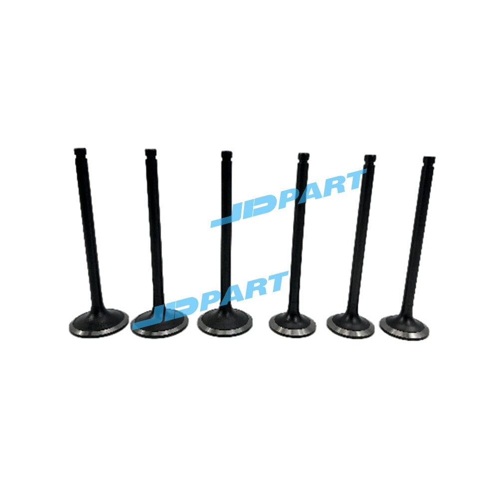 6-piece D722 intake and exhaust valves (67mm) for engines.