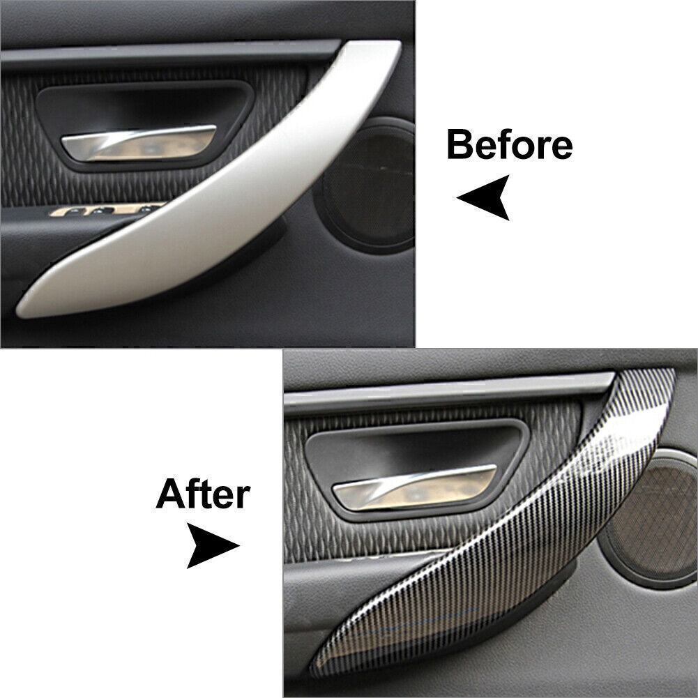 1x Car Left Inner Door Handle Panel Cover Trim Fit for BMW 3 4 Series 3GT Q