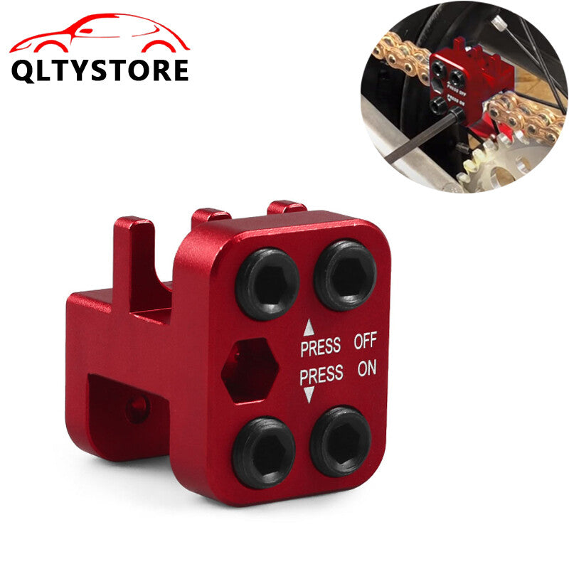 08-0675 Master Link Chain Press Tool Red for 520 525 530 Sideplate Motor ATV Q