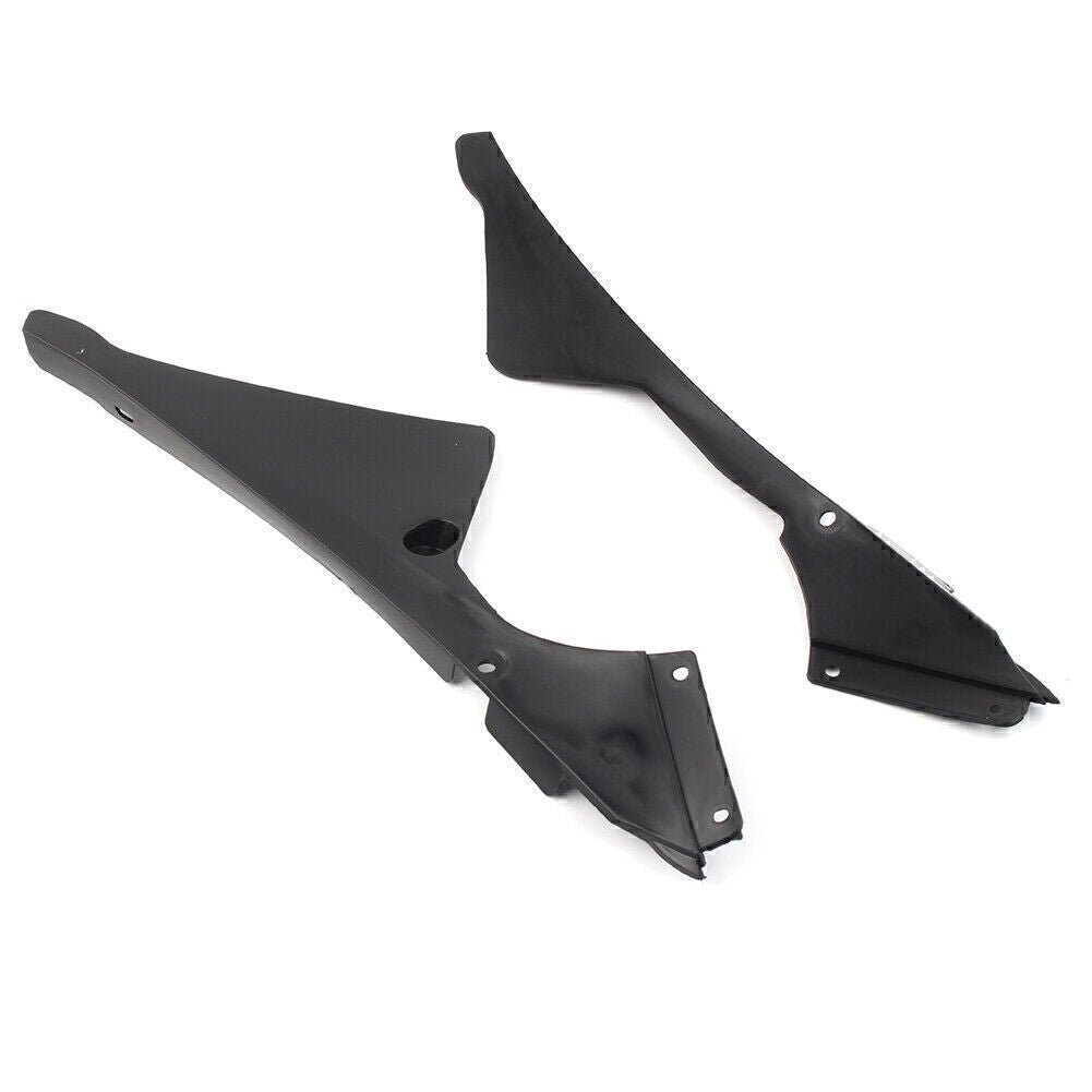 2pcs Unpainted Lower Inner Fairing Cover Fit for Yamaha YZF 600 R6 2006 2007 Black