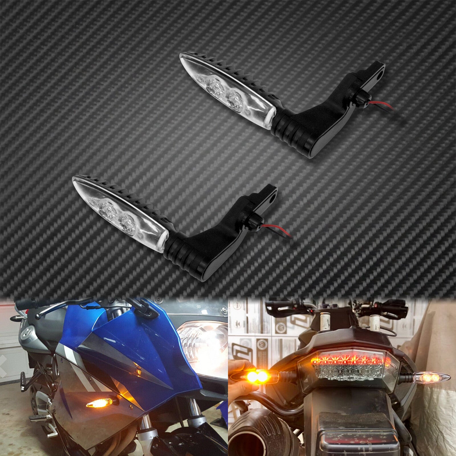?Motorcycle Rear Turn Signal Light Indicator Fit for BMW F650GS F800GS F700GS