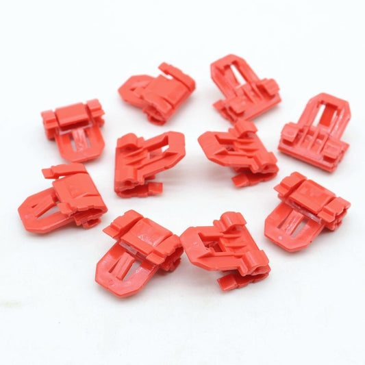 25-piece set of door trim panel fixing clips, nylon fasteners 10421018, suitable for general for Chevrolet vehicles.