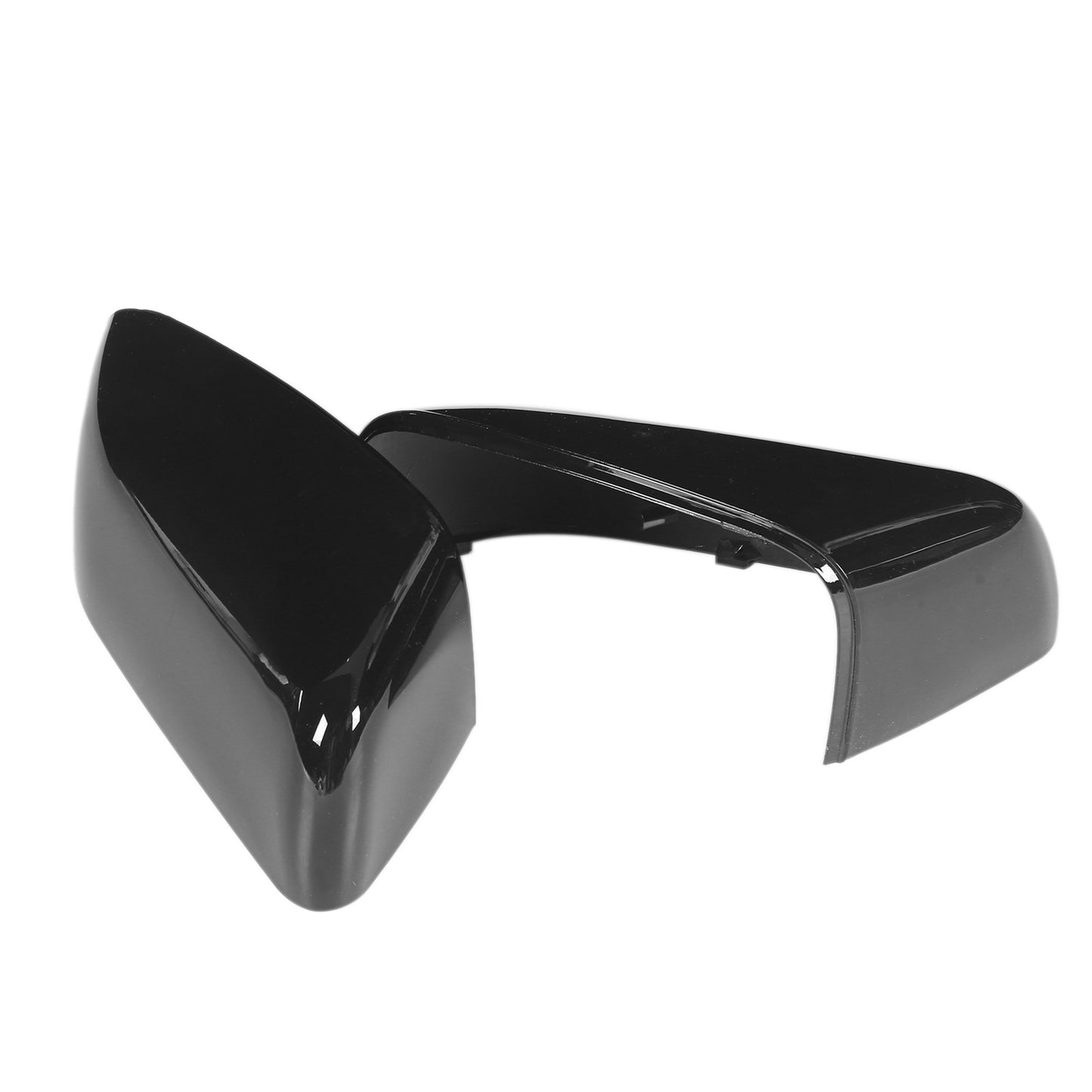 2 PCS Glossy Black Door Mirror Cover LR019962 Replacement For LR2 LR4 Q