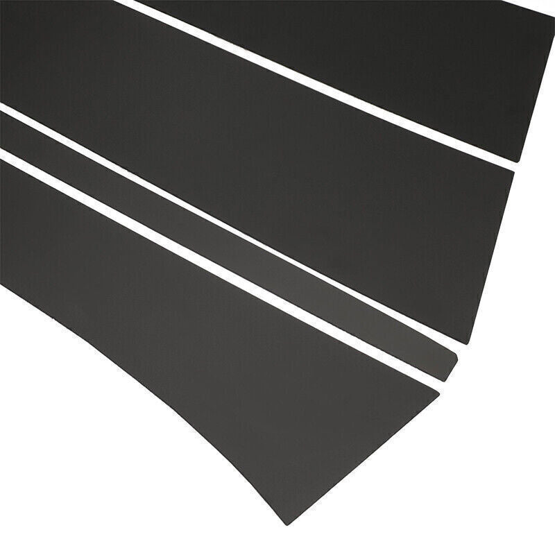 for Buick Enclave 08-2017 Piano Black Pillar Post Door Window Molding Strip Trim