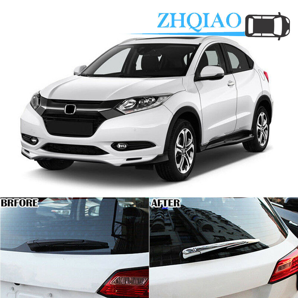 Chrome Rear Window Wiper Protector Cover Trim Fits for Honda HR-V HRV Vezel 16-19