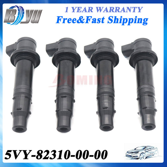 5VY-82310-00-00 New Ignition Coil Packs for Yamaha FZ1 V-MAX 1700 YZF-R1 YZF-R6