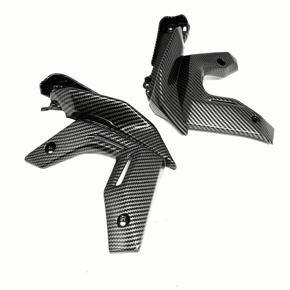 Carbon Fiber Side Radiator Cover Frame Fairing Cowl for Kawasaki Z650 2017-2022