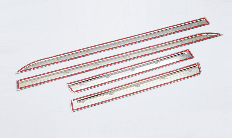 4x Chrome Body Side Molding Trim for Honda CRV CR-V 2012 13 2014 2015 2016 auto