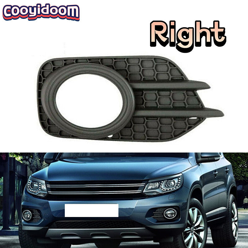 Right Fog Light Driving Lamp Cover Trim Bezel for Volkswagen for Tiguan 2012-2017