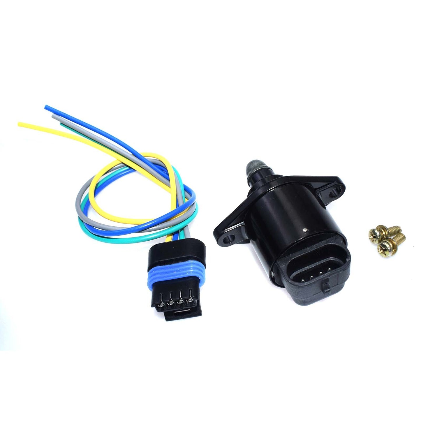 Idle air control valve and wiring harness connector for QQ Dongfeng for Kia EQ6380 New - v