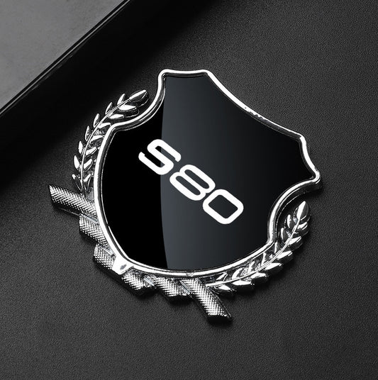 Green four-leaf clover metal car keychain/key ring for Alfa Romeo GT Giulia