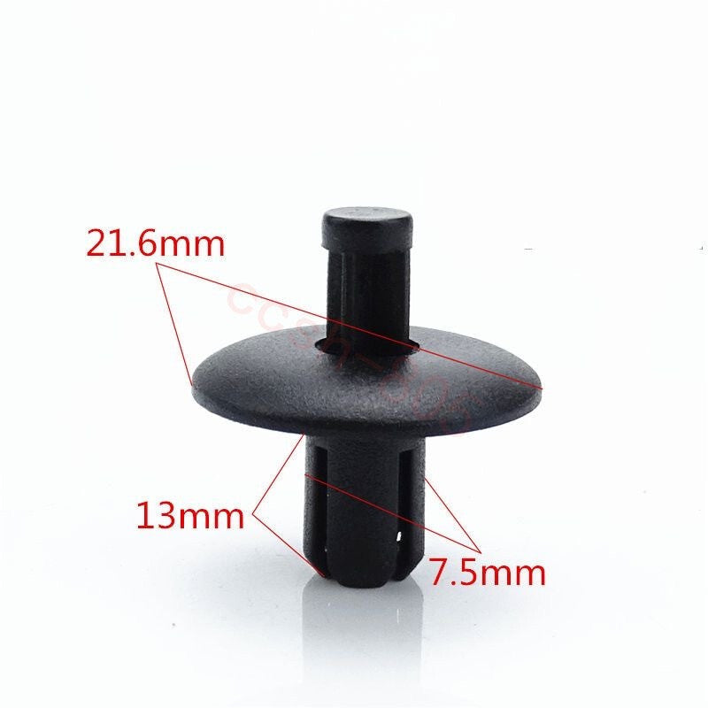 10pcs Car Bumper Grille Engine Compartment Radiator Cover Retainer Clip for Audi