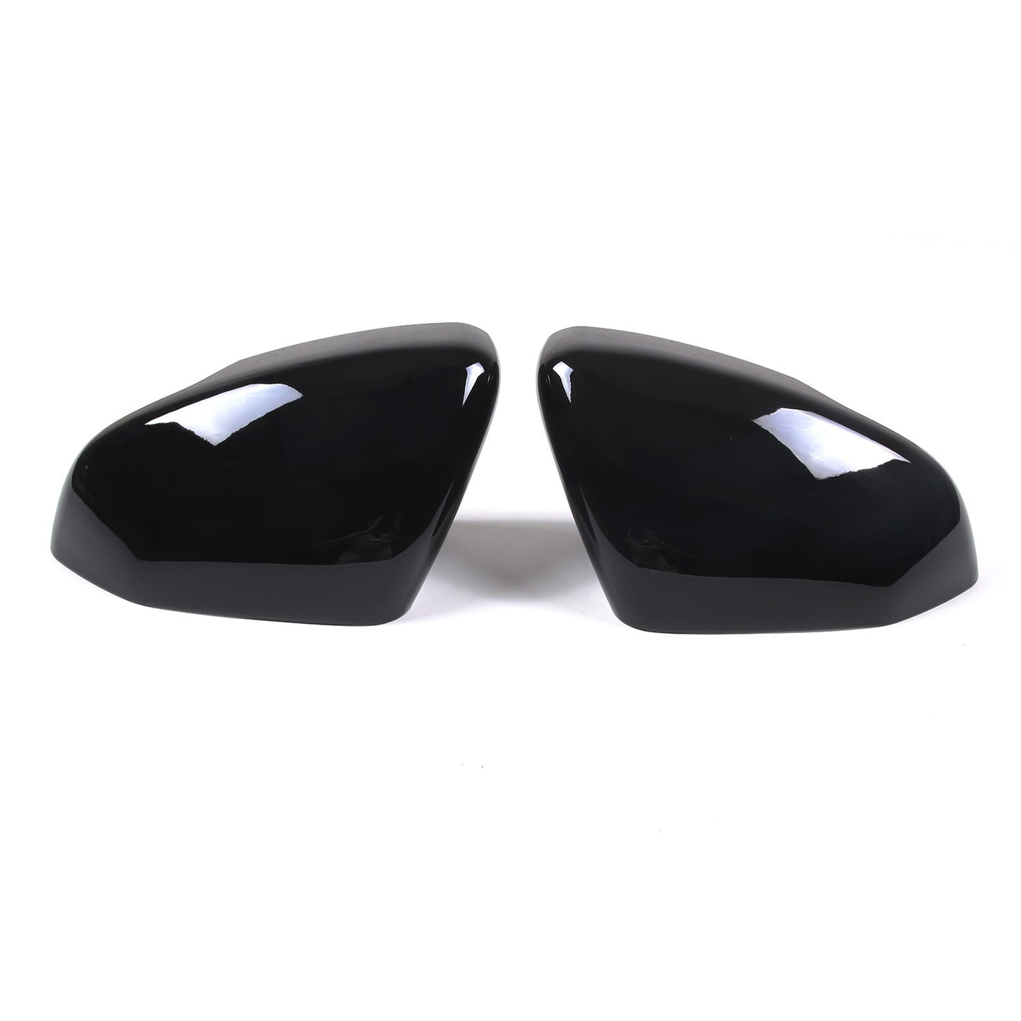 Smooth black exterior mirror caps for Rivian for R1T /R1S 2022-23- n