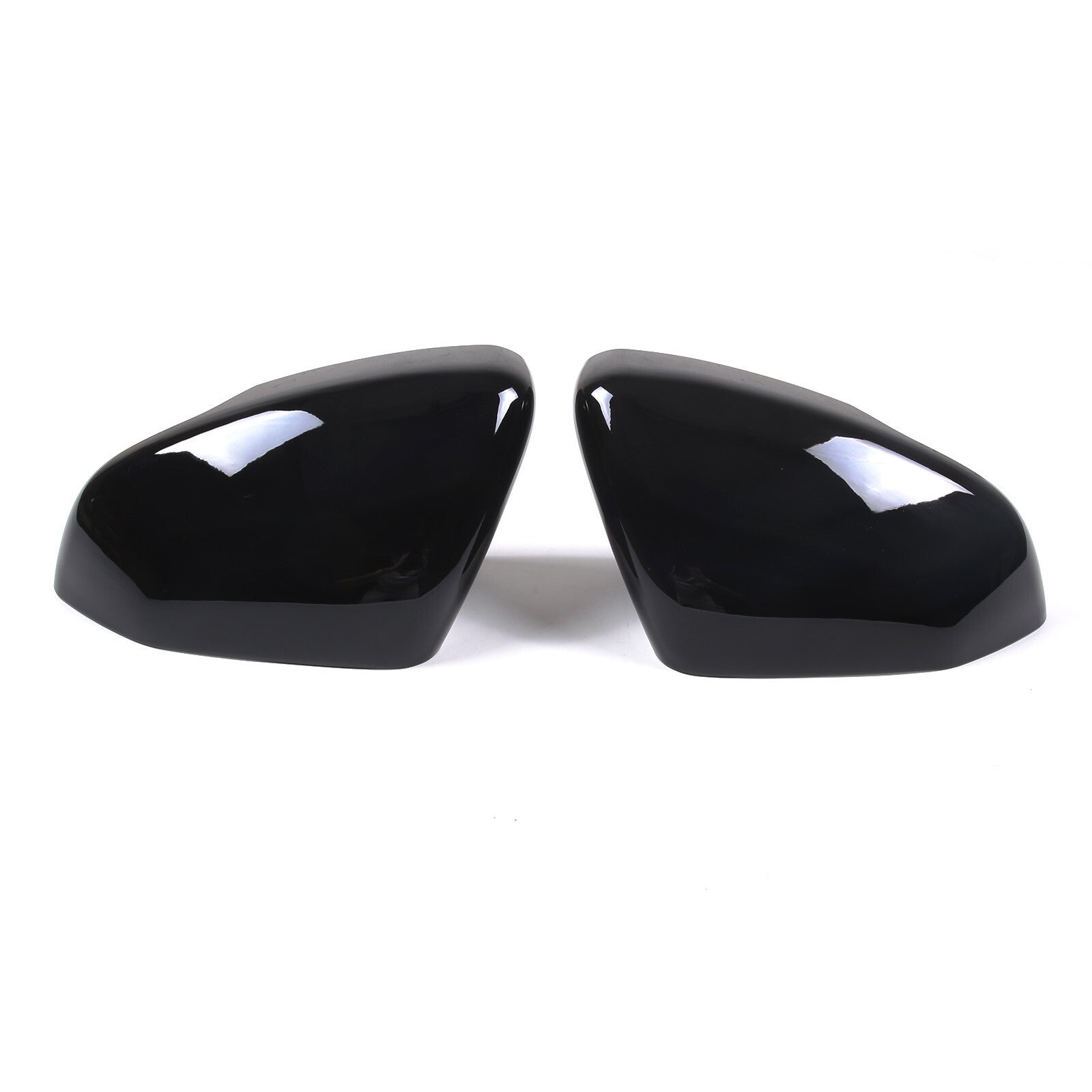 Smooth black exterior mirror caps for Rivian for R1T /R1S 2022-23- n