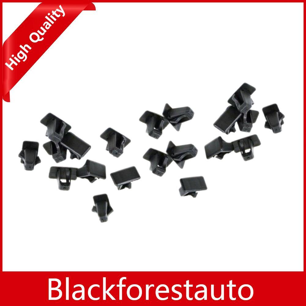 Fit for Chrysler for Jeep for Grand Cherokee 1999-On - 20x Rocker Panel Clips Black 5FR56DX9