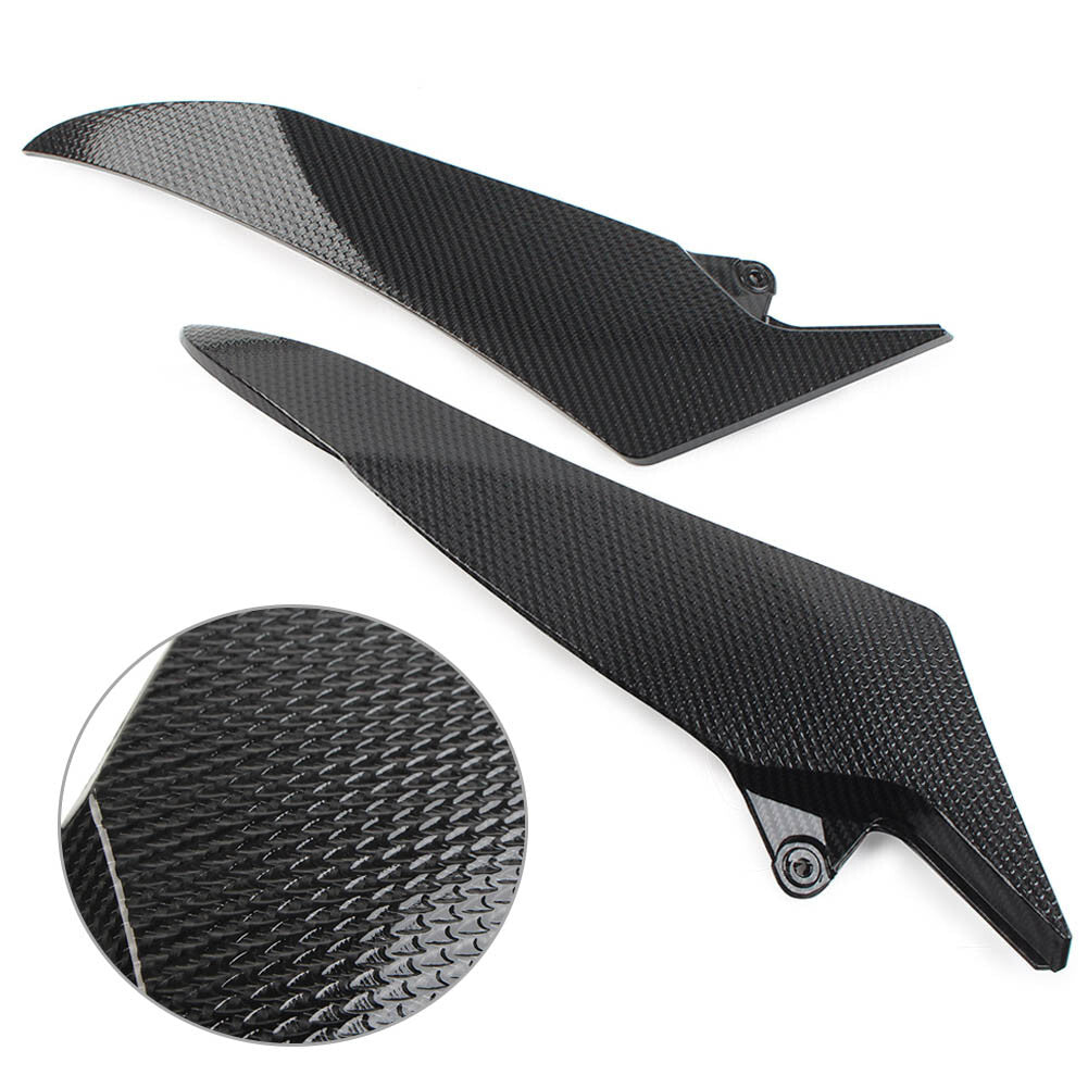 for Yamaha 2009-2014 YZF R1 Carbon Fiber Gas Tank Side Cover Trim Fairing Cowl