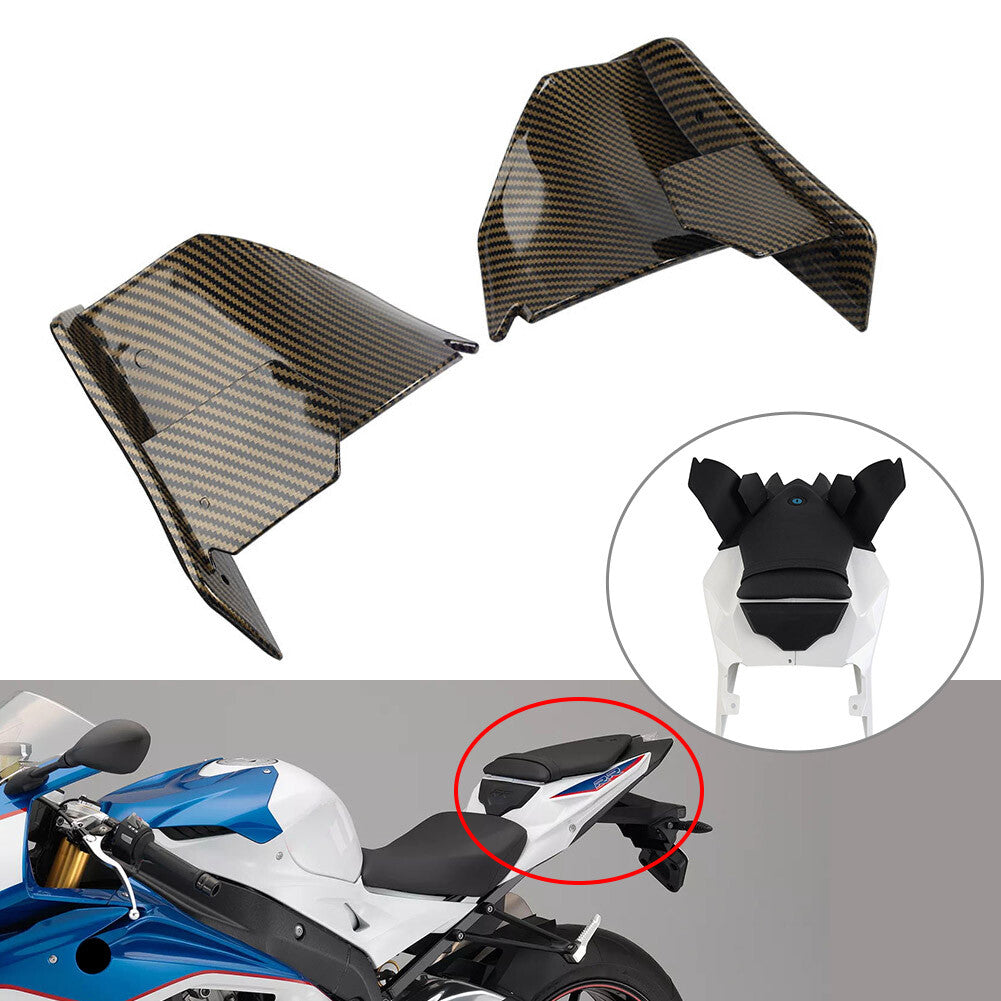 Carbon Fixed Wing Fairing Winglet Spoiler Aerodynamic Wing Fit for BMW S1000RR 15-18