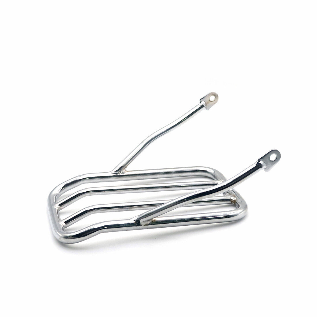 Chrome Chopped Fender Luggage Shelf Frame Rack for Harley Sportster XL883N 09-18