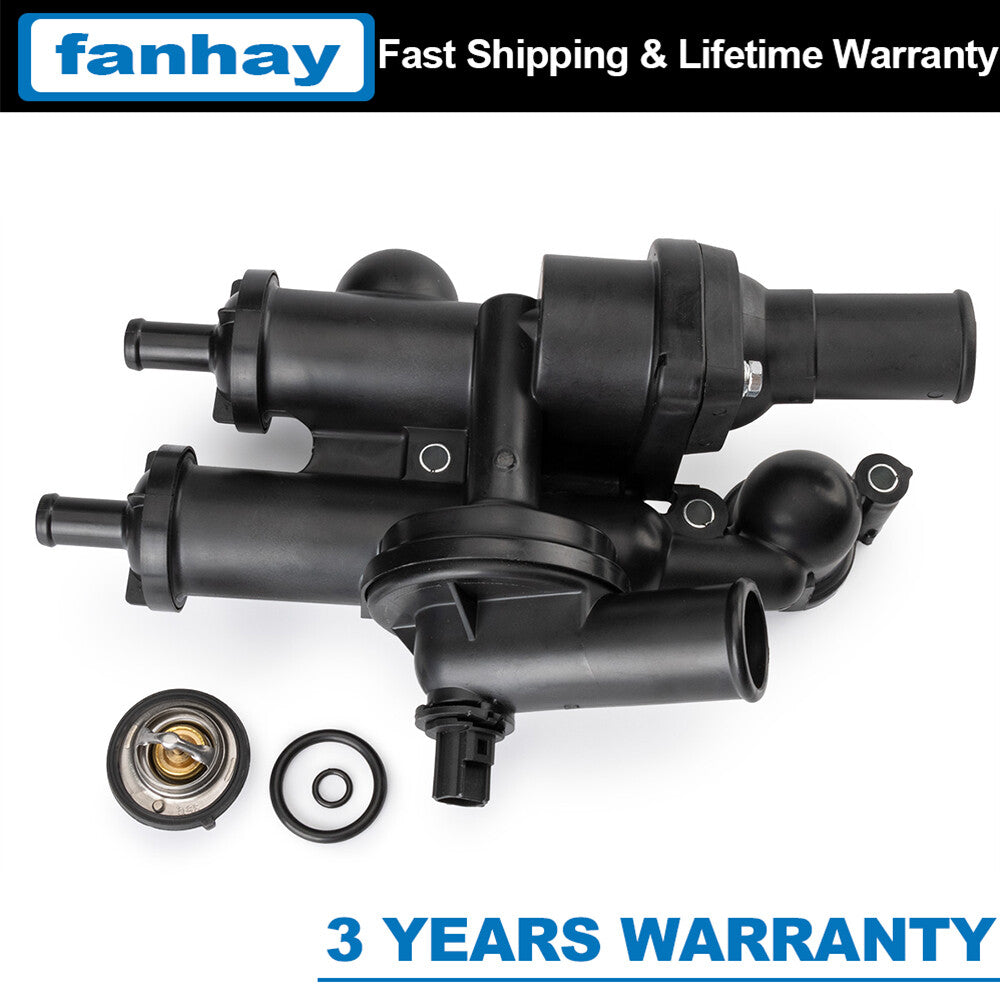 68003582AB Engine Coolant Thermostat Housing Kit for Dodge Avenger 2008 - 2014 Q