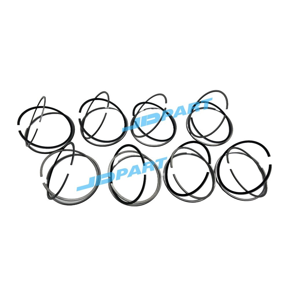 Premium 8-piece RE8 piston ring kit for diesel engines -