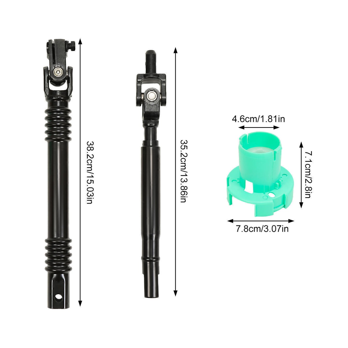 New Upper  Lower Steering Shaft Kit for CHEVY SILVERADO for GMC 1500 2500 KY