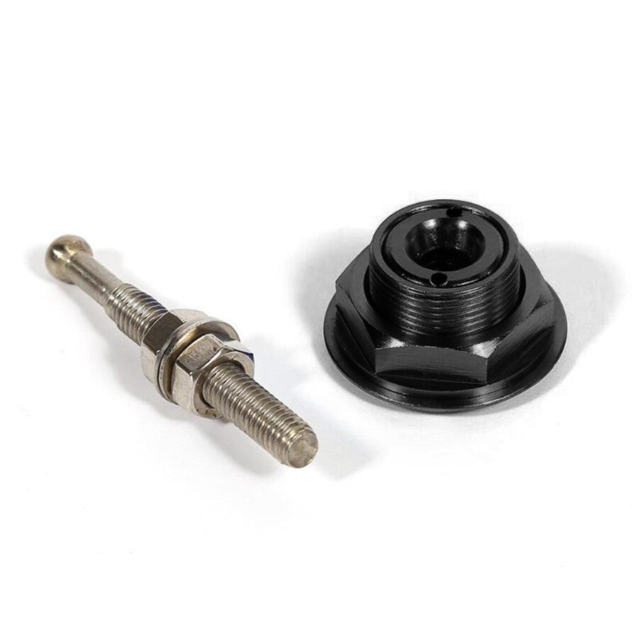 Quick Disconnect Latch Pin Fastener Push Button Clip For Car Hood Bumper 4PCS