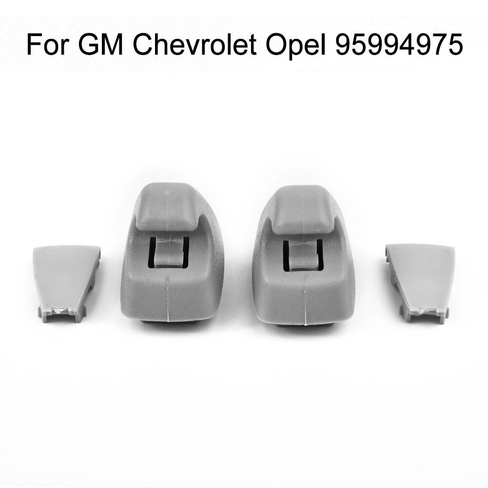 2PCS Gray Sun Visor Support Clip Retainer for Chevrolet for Cruze For Sonic 95994975