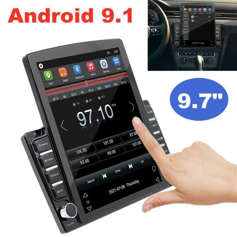 GPS Car Radio MP5 Player 9.7 2Din Android 9.1 WiFi Quad Core 1G+16G Mirror Link