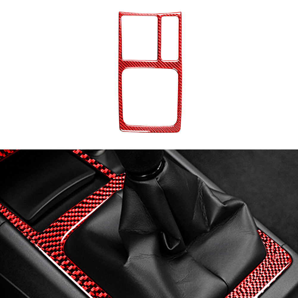 Carbon Fiber Media Radio Control Cover Trim For Silverado for GMC for SIERRA 2014-2018 v