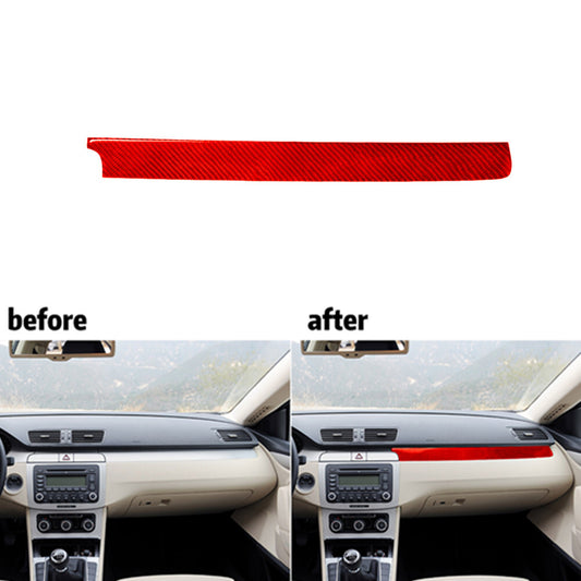 Red Carbon Fiber Steering Wheel Accent Trim For Silverado for GMC for SIERRA 2014-2018 A v