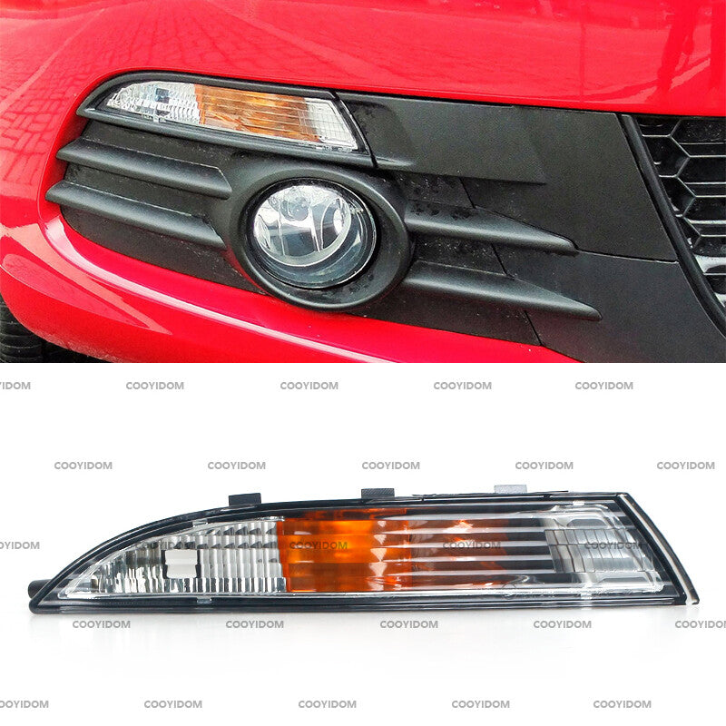 Pair Front Bumper Turn Signal Lamp for Volkswagen Scirocco 2009-2014
