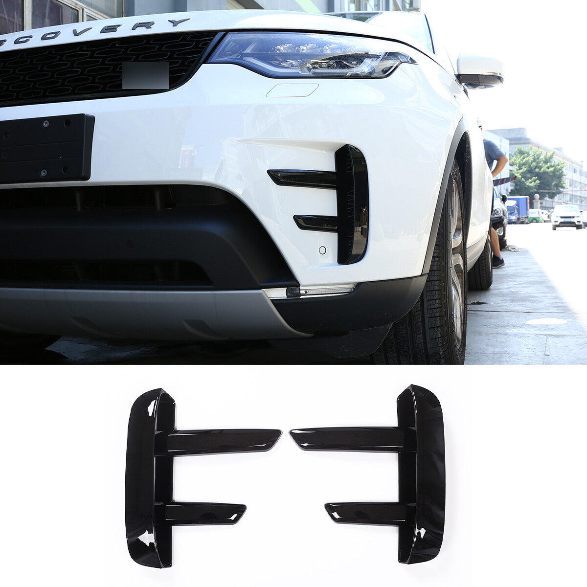 ABS red dual hazard light trim strip for Toyota Tacoma 2015 - 2022