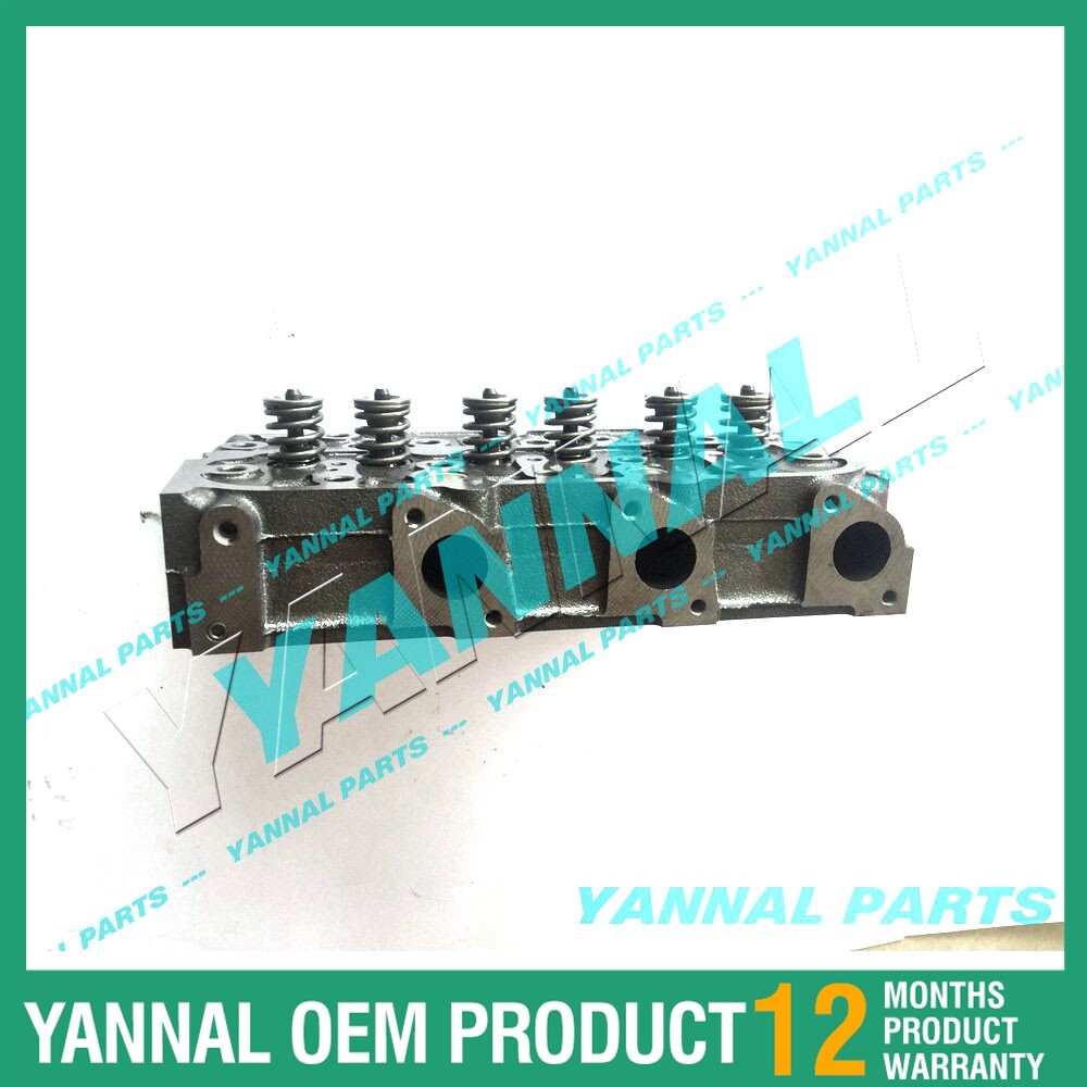 Cylinder head with valve spring suitable for D1105 D1105-E2B D1105-E3B D1105-E4B-