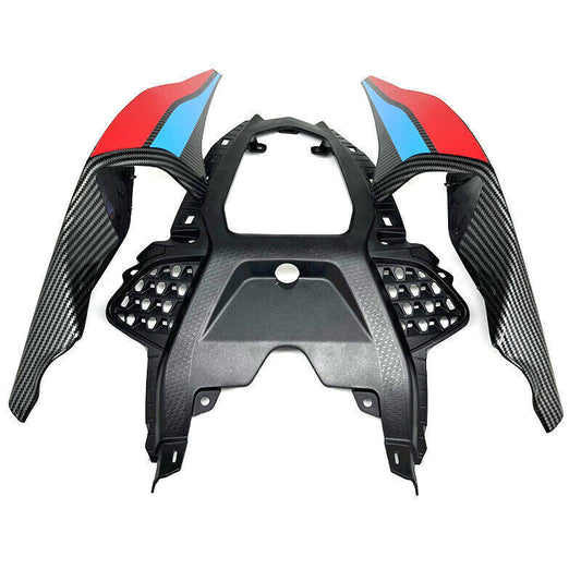 Carbon Fiber Rear Side Tail for Seat Mid Fairing Cowl Set for BMW S1000RR 2019-2023
