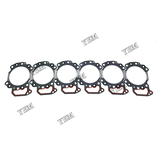 New 6D125 Head Gasket Fit For Komatsu Machinery Engine For Komatsu Head Gasket