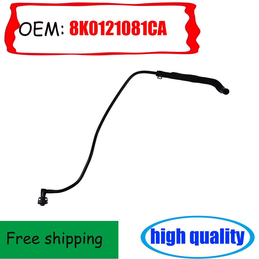 1-pack of new 8K0121081CA coolant overflow hoses suitable for Audi A4 A5 Quattro 2.0L 08-14- n