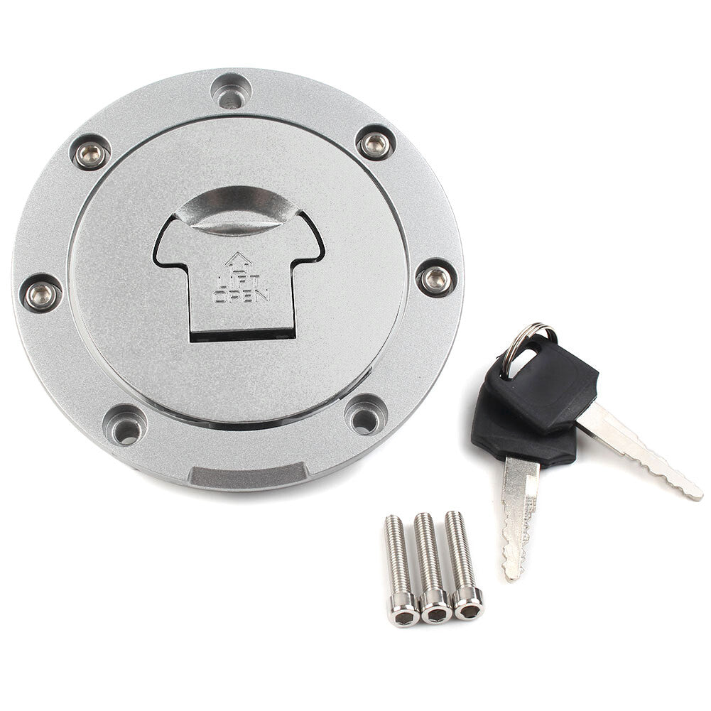 for Honda ST1300 CB400 Universal Fuel Gas Tank Caps Cover & Lock with Key 7 Hole Q