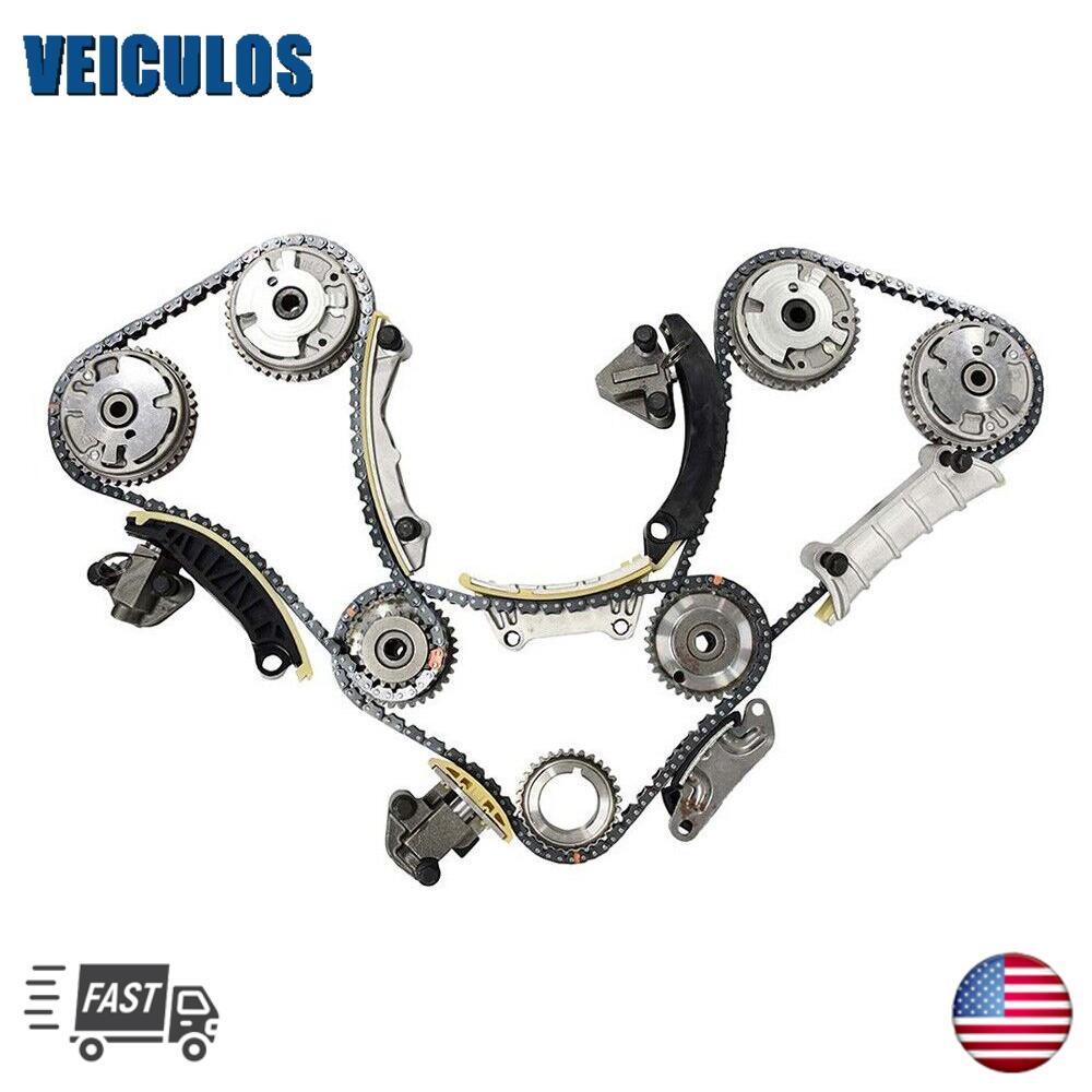 Timing Chain Kit  VVT Gears for 07-22 for Buick Enclave for Chevy Traverse for GMC 3.0 3.6L