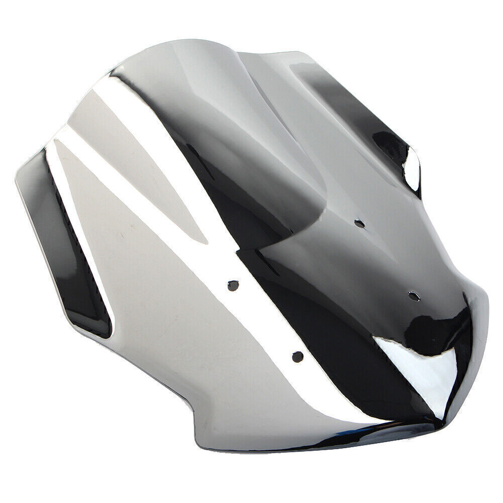 Motorcycle Windshield Windscreen Wind Deflector Silver for Yamaha MT-07 2018-20