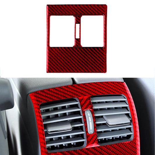 2Pcs Carbon Fiber Door Pusher Cover Trim Strip for Mazda MX-5 Miata 2009-2015 v