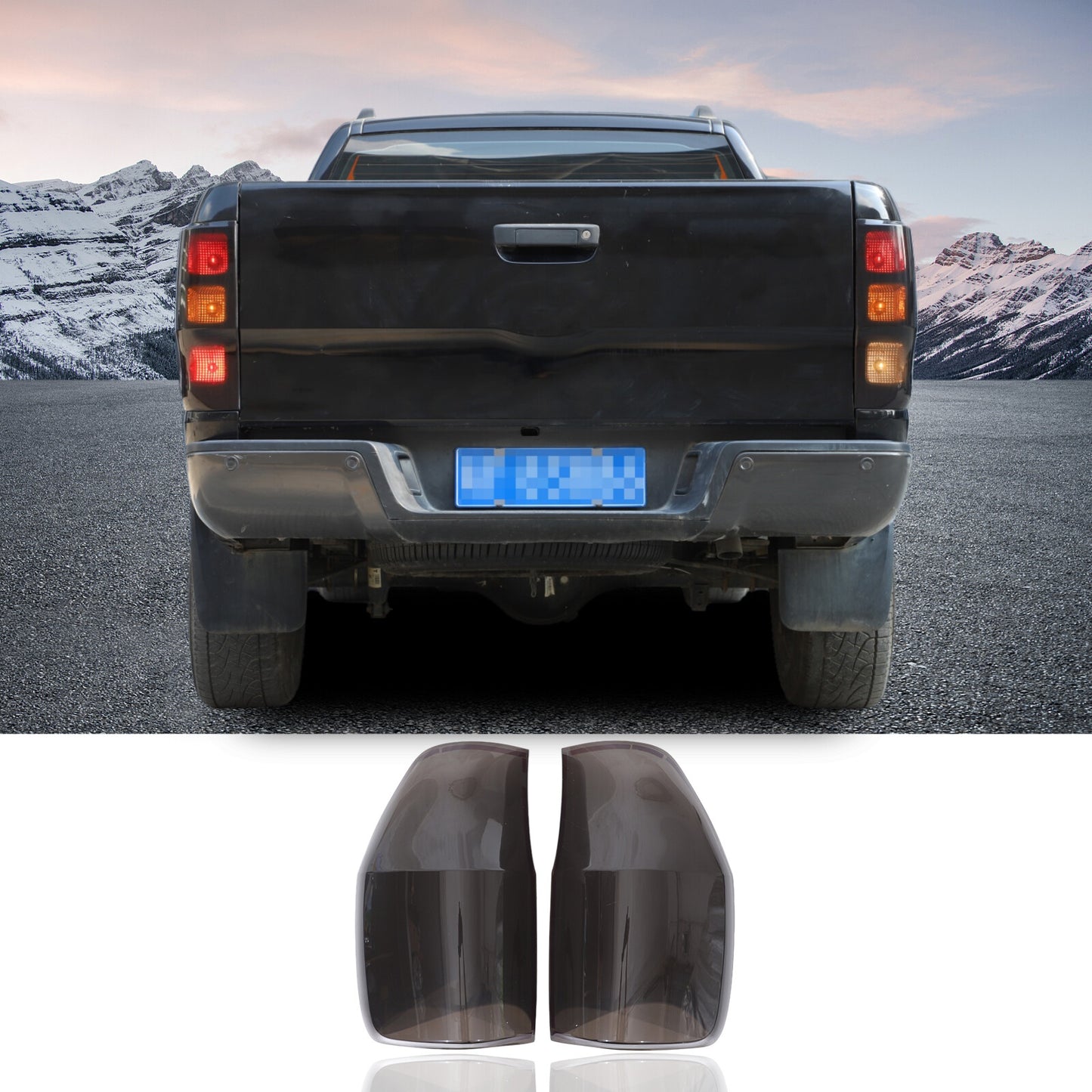 ABS carbon fiber window lift panel switch cover trim for Hyundai Santa Cruz 2022