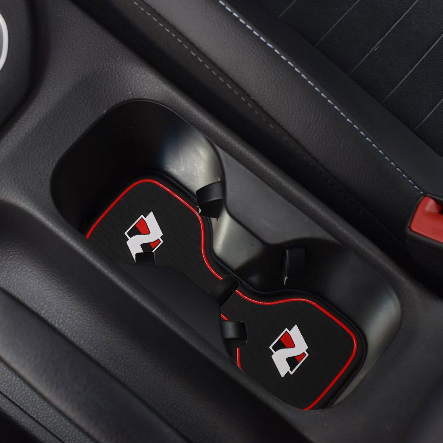 Gate Slot Cup Pad for Hyundai I30 I30 N 2017 ~ 2022 Car Accessories Non-Slip Mat