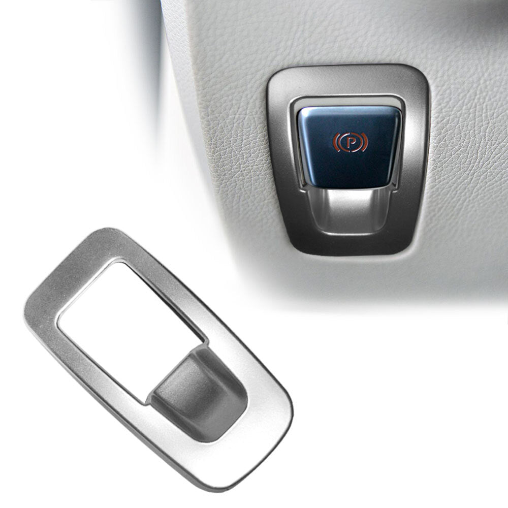 Silver handbrake button cover trim for CE GLC-Class W205 W213- n