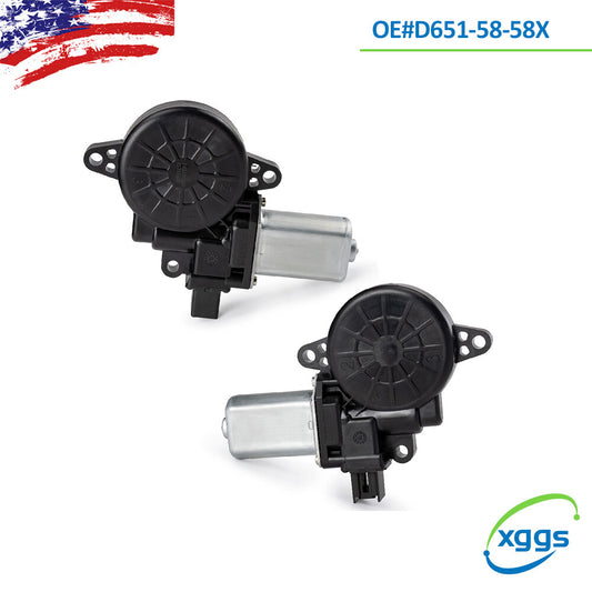 2PCS Window Regulator Glass Lift Motor D651-58-58X for Mazda 6 2 3 CX-5 RH&LH Q