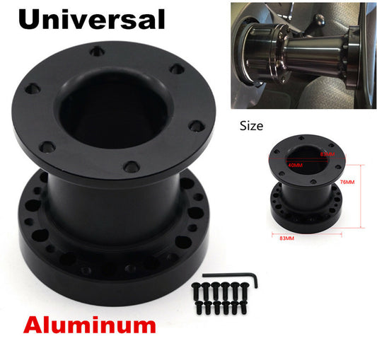 3-inch 76mm Car Steering Wheel Quick Release Wheel Adapter Clip Boss Kit n