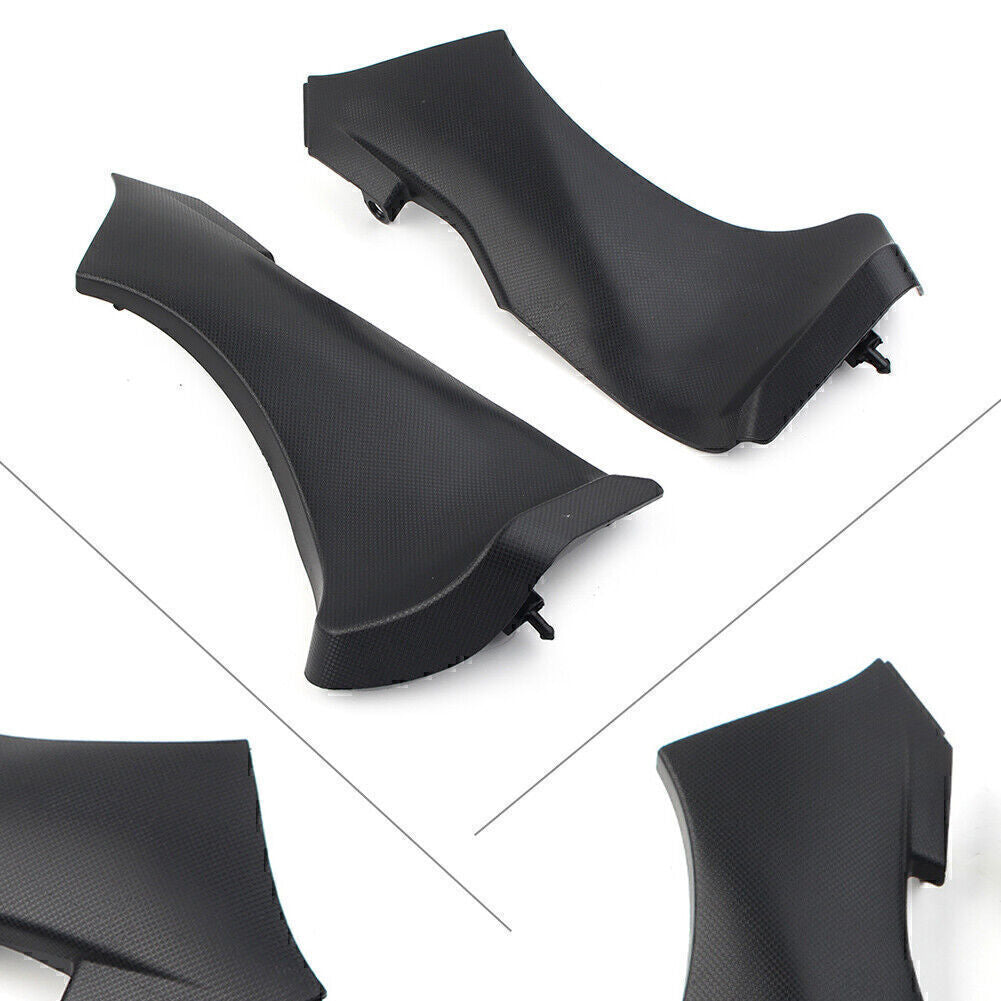 Pair Side Air Intake Duct Cover Fairing for Kawasaki ZX6R ZX636 2005 2006