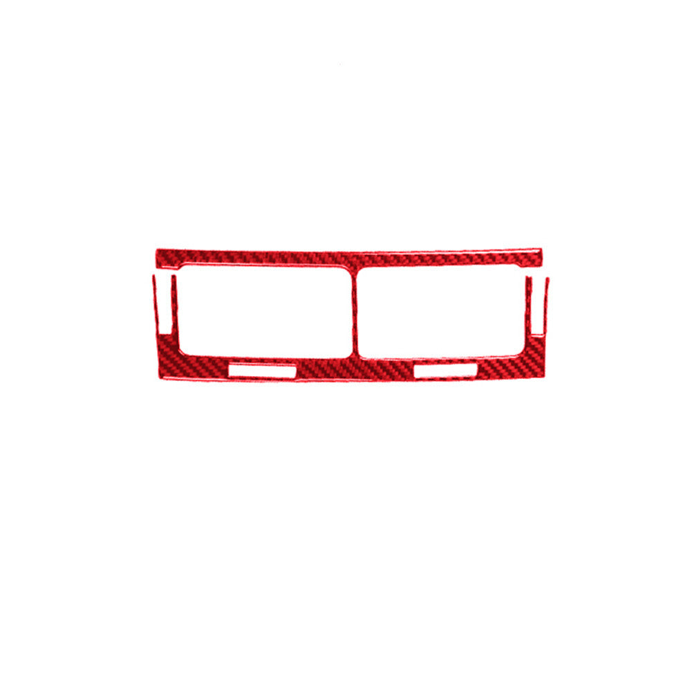 Carbon Fiber Water Cup Holder Frame Panel Trim for Corolla 2014-2018 v