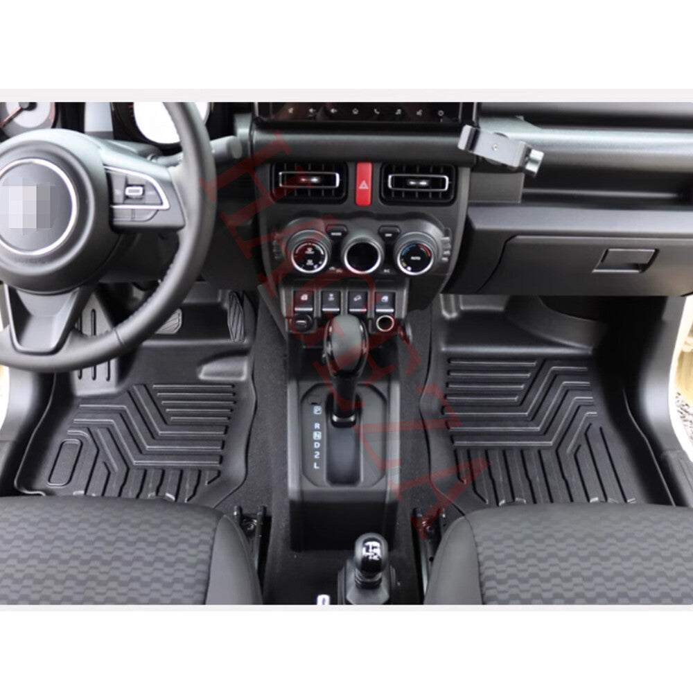 TPE Floor Mats Liners for Suzuki for Jimny 4Door Automatic Gear Left Hand Drive 4pcs