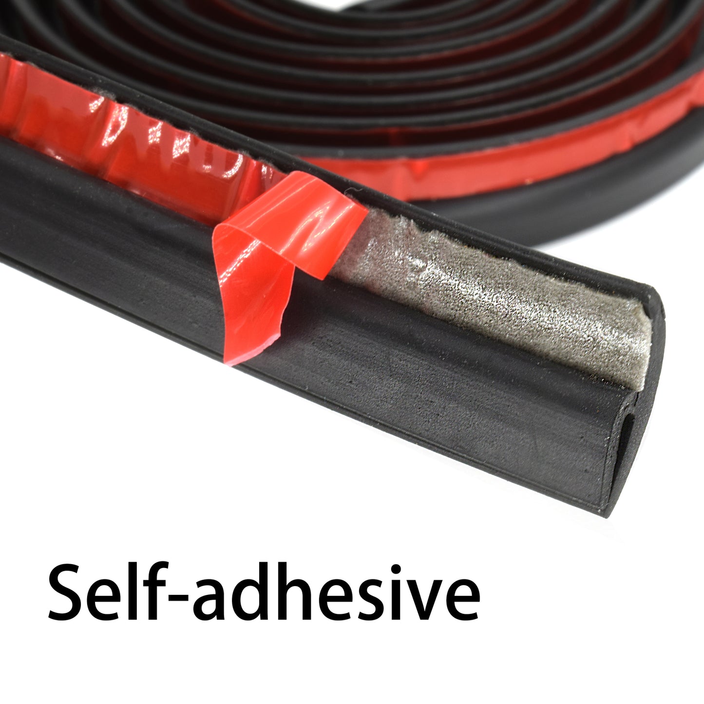 2m Car Rubber Seal Strip Trim For Car Front Rear Windshield Sunroof Weatherstrip